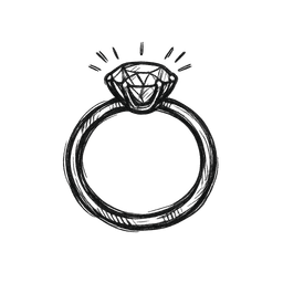 Ceremony ring sketch